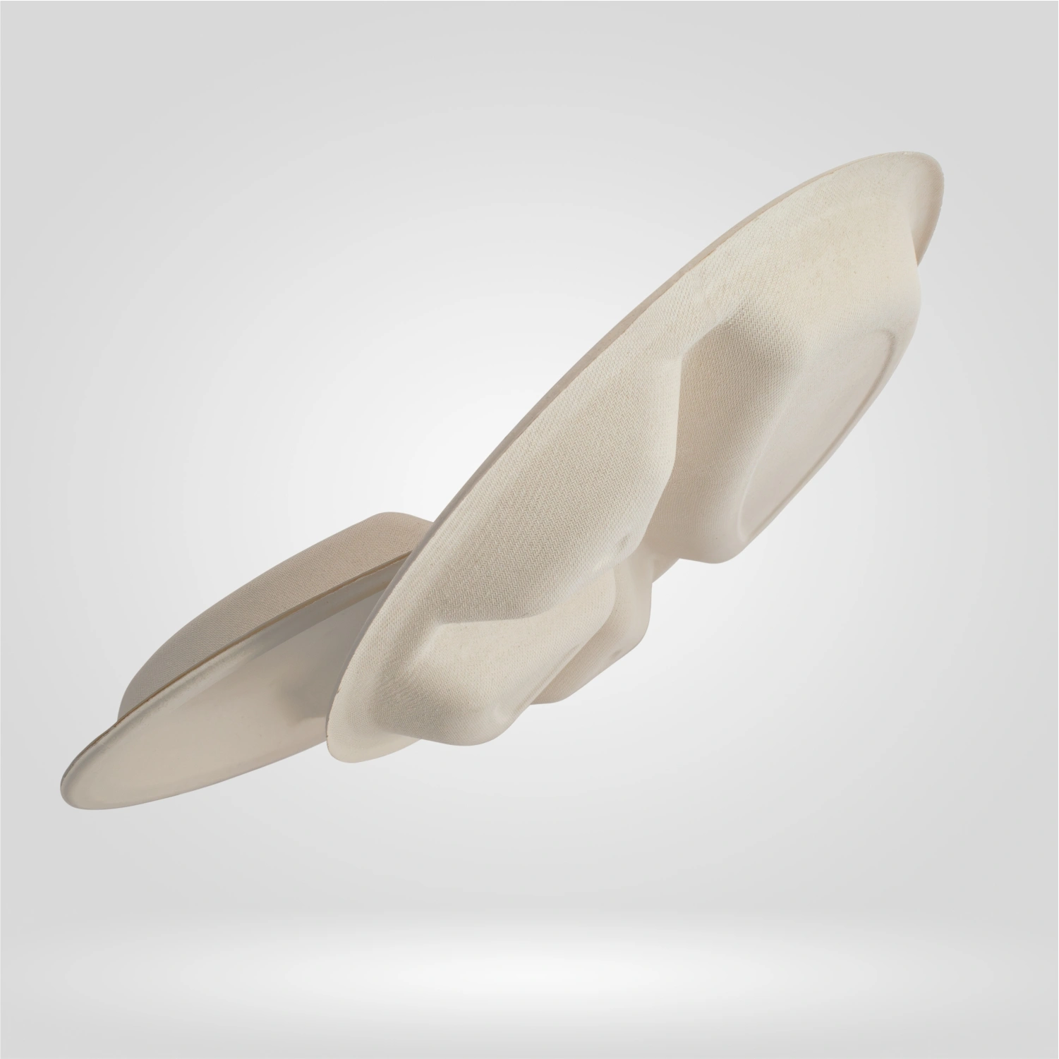 Meraki 12" 4 Compartment Round Plate - Image 4