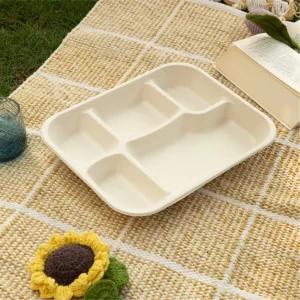 Alternative view of Meraki 5 Compartment XL Meal Tray