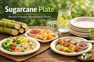 Sugarcane plate